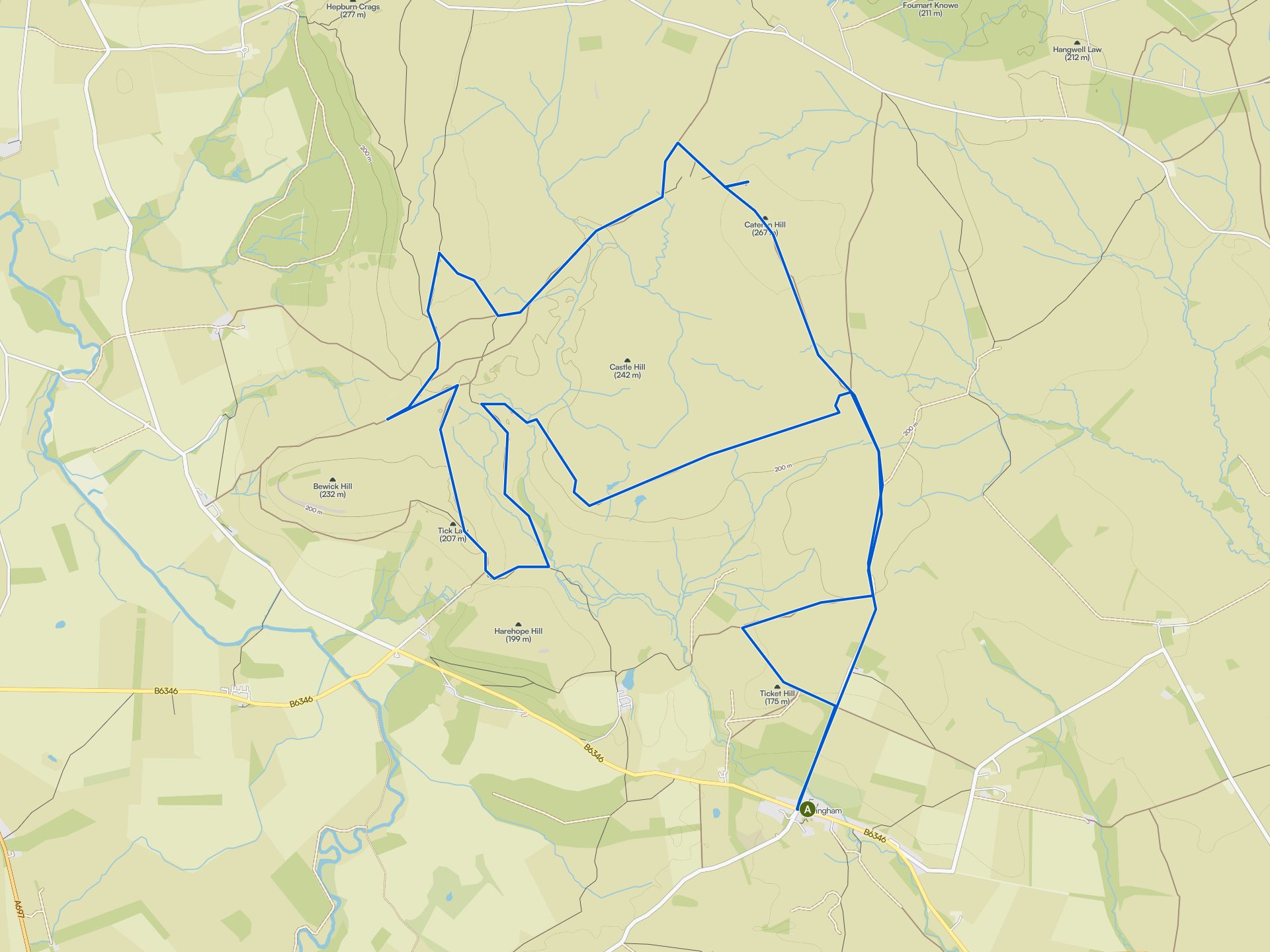 The best walks and hikes around Eglingham | Komoot